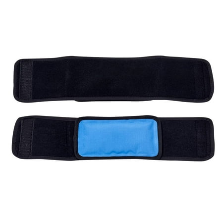 BallsFHK Cold Pack Wrap (Regular) With 14in Strap Reusable Gel Ice Pack Compress For Injuries And Pain Relief 40ml