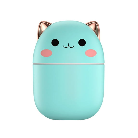 BallsFHK Cute Cat Humidifier, Cute Cat Car Hydration Device, Silent Spray Desktop Cute Humidifier