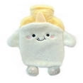 thumbnail image 1 of BallsFHK Cute Hot Water Bottle Cartoon Plush Hot Water Bottle, Water Filling Hot Water Bottle Can Be Inserted Into The Hand Flushing Water Warming Hand Bag, Winter Warmt, 1 of 4