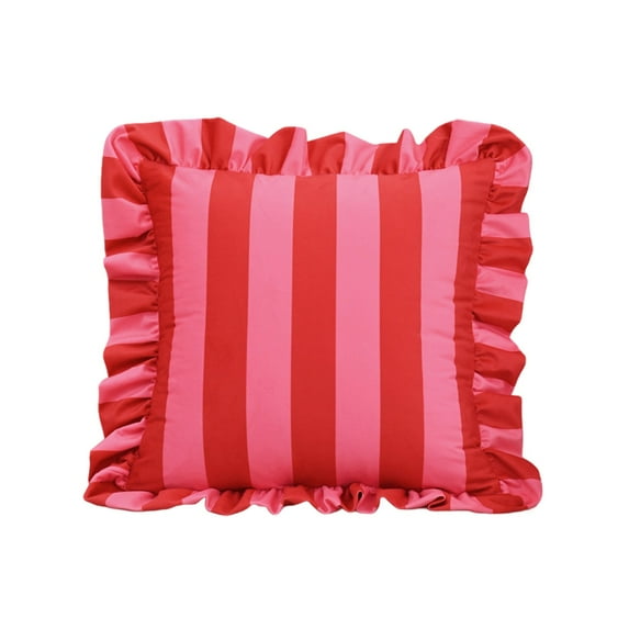 BallsFHK Cute Pillowcase, Striped Comfortable Bedroom Pillowcase, Pillow Cover