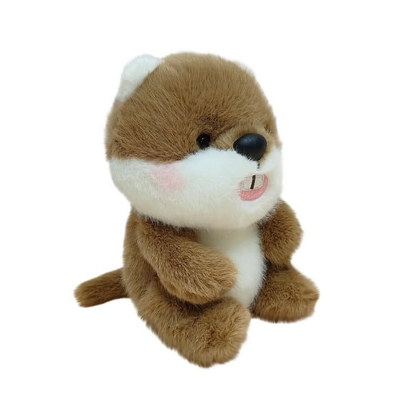 BallsFHK Cute Plush Stuffed Animals Soft Stress Relief Toy Kawaii Plushie Birthday Gift for Kids (Groundhog)