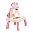thumbnail image 1 of BallsFHK Dinosaur Children's Drawing Desk, With Projector, Educational Toy , Removable Projection Table For Kids Gift, 1 of 1