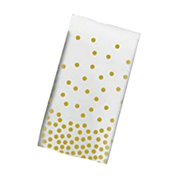 BallsFHK Disposable PEVA Thickened Plastic Rectangular Tablecloth Party Supplies