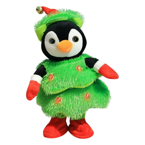 BallsFHK Electric Christmas Tree Plush Toy, Singing And Dancing Christmas Toys, Musical Christmas Stuffed Decorations, Cute Xmas Gift For Family Friends Children