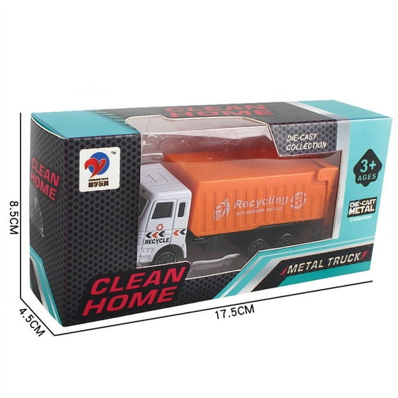 BallsFHK Engineering Toy Mining Car Truck Children's Birthday Gift Garbage Truck