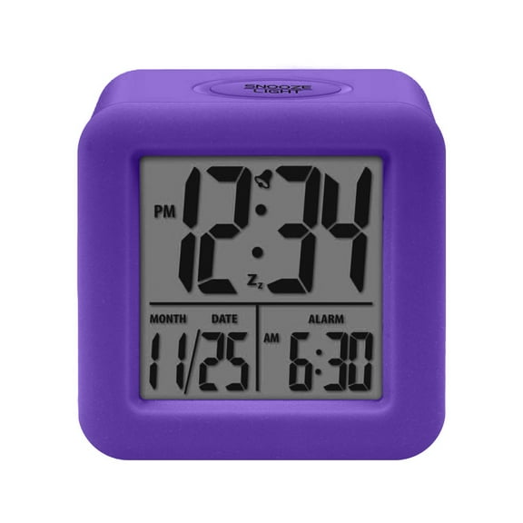 BallsFHK Equity By La Crosse Soft- LCD Alarm Clock With Smart Light