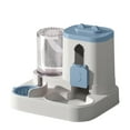 thumbnail image 1 of BallsFHK Fed Automatic Cat Feeder And Water Dispenser, 2 In 1, With 2 Large Capacity Self-feeding Bowls, Suitable For Small And Medium Sized Dogs And Puppies., 1 of 5