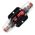 thumbnail image 1 of BallsFHK Holders 40amp 20A 30A 50A 60A 80A 100A 150A Circuit Breaker For Car Audio And Amps Overload Nverter 12V-24V Replace Fuses, 1 of 3