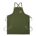 thumbnail image 1 of BallsFHK Home Garden Waterproof Oxford Cloth Work Apron Work Apron With Pocket, 1 of 3