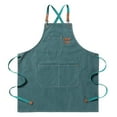 thumbnail image 1 of BallsFHK Home Garden Waterproof Oxford Cloth Work Apron Work Apron With Pocket, 1 of 3