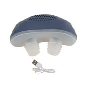 BallsFHK Intelligent Throat Anti-snoring Device, Sleep Instrument, Electric Anti-snoring Instrument, Snoring Corrector