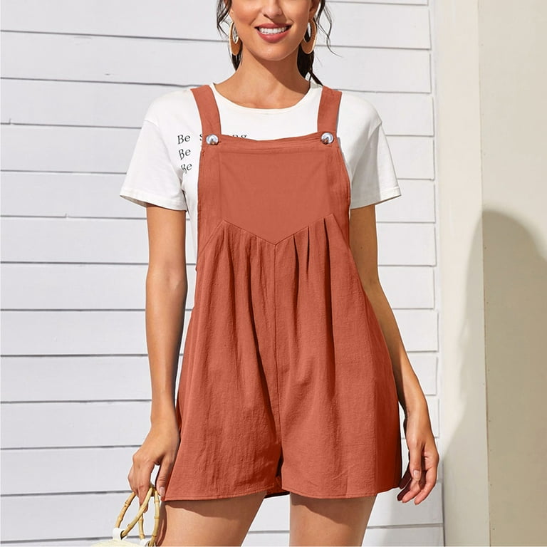 Soft overall shorts hotsell
