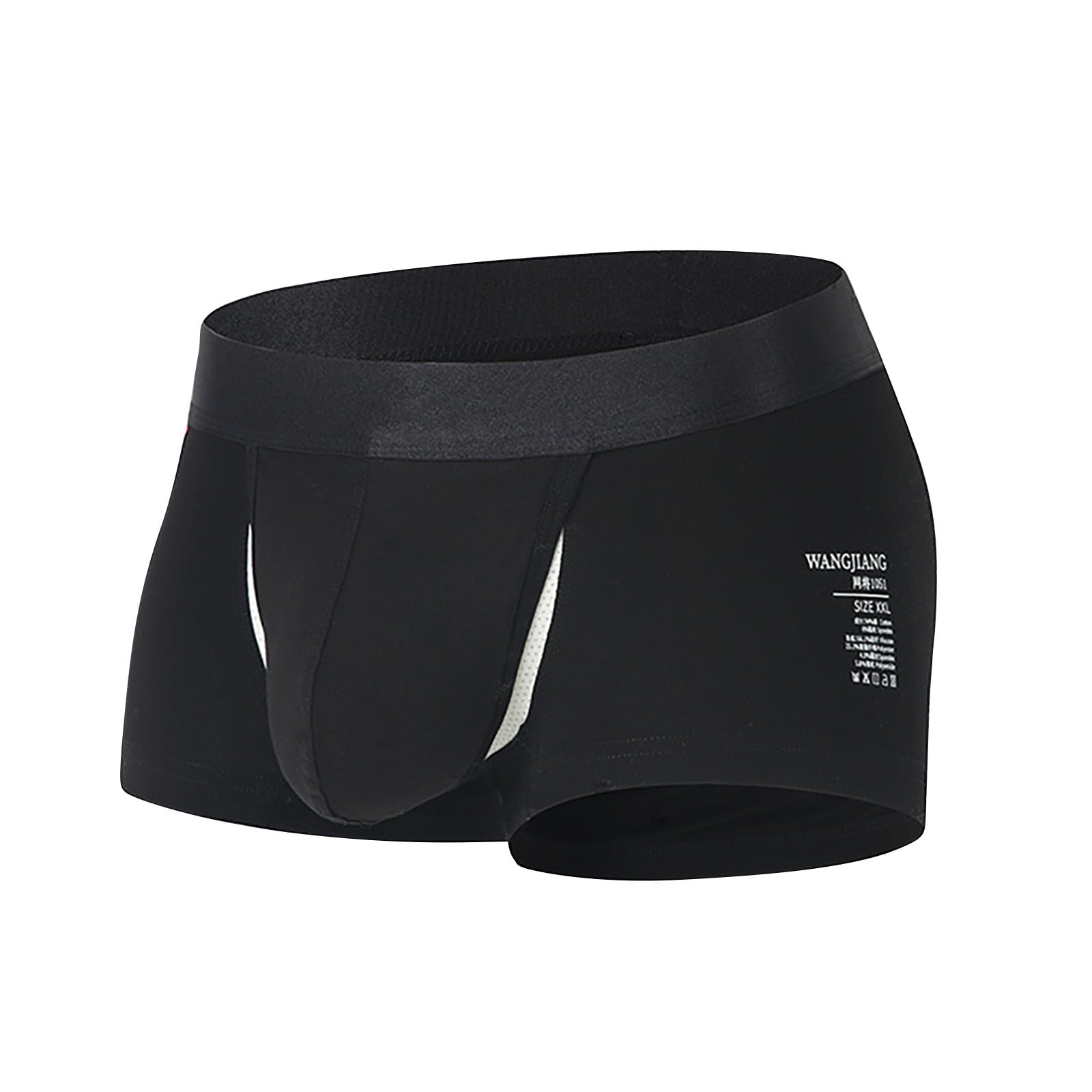 BallsFHK Men's Ice Silk Underwear Sexy Underwear Shorts Underpants