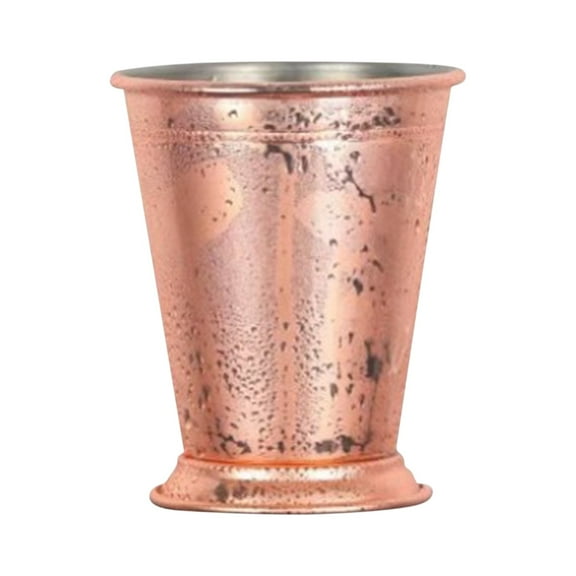 BallsFHK Mint Julep Cups, Classic Stainless Steel Glasses For Party Bar Home Restaurant, 12 Oz Metal Cocktail Glasses For Beer Juice Beverage