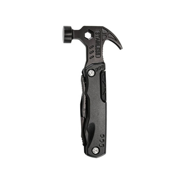 BallsFHK Outdoor Portable Multi-functional Pliers Hammer, Stainless Steel Horn Hammer, Camping Carpenter Installation Emergency Tool Hammer.