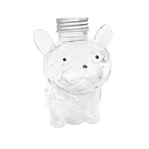 BallsFHK Pet Snack Jar, Cute Dog Shape Glass Sealed Food Storage, Food Storage Container Snack Container With Lid For Kitchen