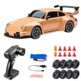 thumbnail image 1 of BallsFHK RC Drift Car, 1:24 Scale Remote Control Vehicle With LED Lights, 2.4GHz 20KM/H 4WD High Speed RC Cars, Drifting Tires＆Two Batteries, Racing Sports Toy Idea Gift, 1 of 2
