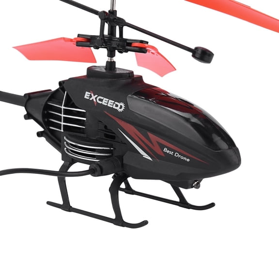 BallsFHK RC Infraed Induction Helicopter Aircraft Flashing Light Toys Christmas Gift