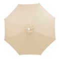 thumbnail image 1 of BallsFHK Replacement Umbrella Canopy 6.5-11.5 Feet, Suitable For 6-rib Patio Umbrella Replacement Canopy, Outdoor Table And Chair Market Patio Umbrella Replacement, 1 of 4