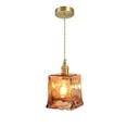 thumbnail image 1 of BallsFHK Retro Brass Glass Chandelier, Homestay Bar, Restaurant, Bedside Light, Creative And Personalized Coffee Shop, Living Room Lighting Fixtures, 1 of 5