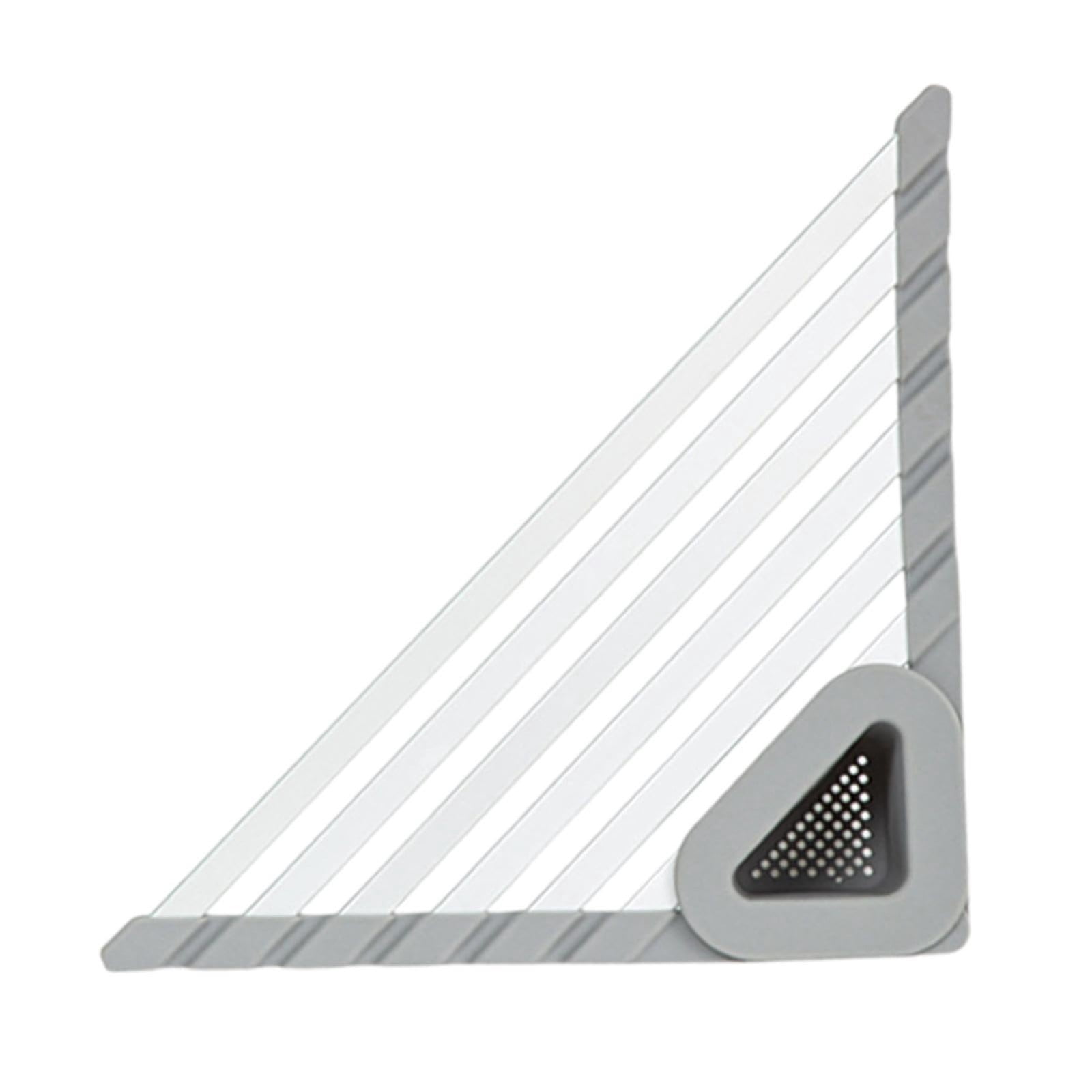 BallsFHK Silicone Rack Lightweight Folding Sink Rack Rack Bowl And ...