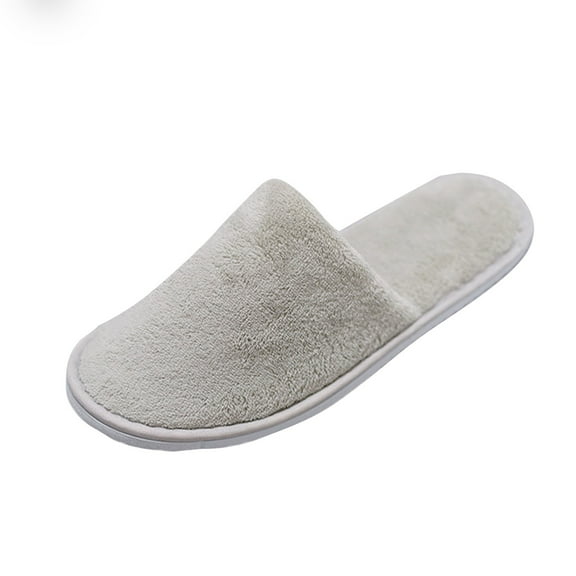 BallsFHK Spa Slippers, Non-slip Disposable Guest Slippers, Washable And Reusable, Can Be Used As Men's And Women's, Home, Indoor, Bathroom, Hotel, Slippers