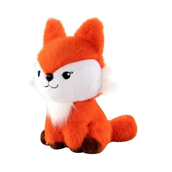 BallsFHK Spirit Foxs Doll Plush Toy Cute Little Foxs Doll Soothing Doll Giving Children And Girls Gifts