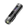 thumbnail image 1 of BallsFHK The Ultimate Everyday Micro Tool, Rechargeable LED Magnetic Super Bright Flashlight With Hat Clip, High Lumens, Waterproof, 3 Brightness, Multitool - G, 1 of 3