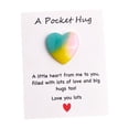 thumbnail image 1 of BallsFHK Valentine's Day Pocket Hug Heart With Greeting Cards,Distance Relationship Gifts,Gifts For Boyfriend Girlfriend,I Love You Gift For Him Her, 1 of 4