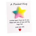 thumbnail image 1 of BallsFHK Valentine's Day Pocket Hug Heart With Greeting Cards,Distance Relationship Gifts,Gifts For Boyfriend Girlfriend,I Love You Gift For Him Her, 1 of 4