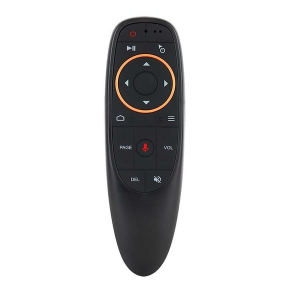 BallsFHK Voice Flying Mouse Gyroscope Wireless Infrared Backlight TV Set Top Box Remote Control