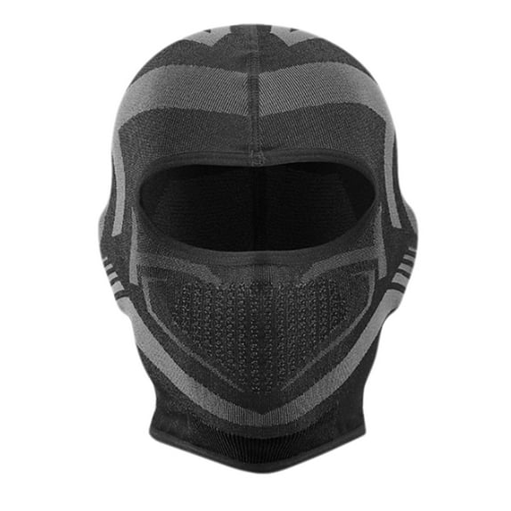 BallsFHK Winter Cycling Warm Headscarf For Men And Women Double Layer Plus Velvet Thickened Cold-proof Mask Windproof Earmuffs