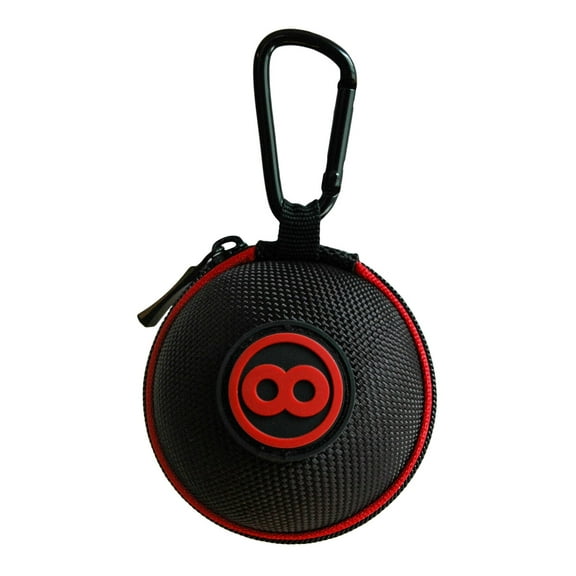 Ballsak - Clip-on Cue Ball Case, Cue Ball Bag for Attaching Cue Balls, Pool Balls, Billiard Balls, Training Balls to Your Cue Stick Bag **NEW EXTRA-STRONG STRAP DESIGN!**