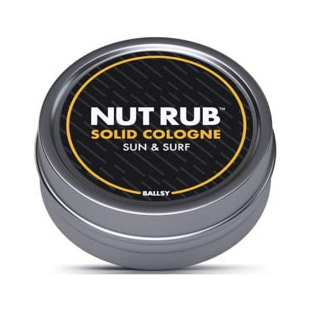 Ballsy Nut Rub, Cologne .. for Everywhere, with Beeswax, .. Coconut and
