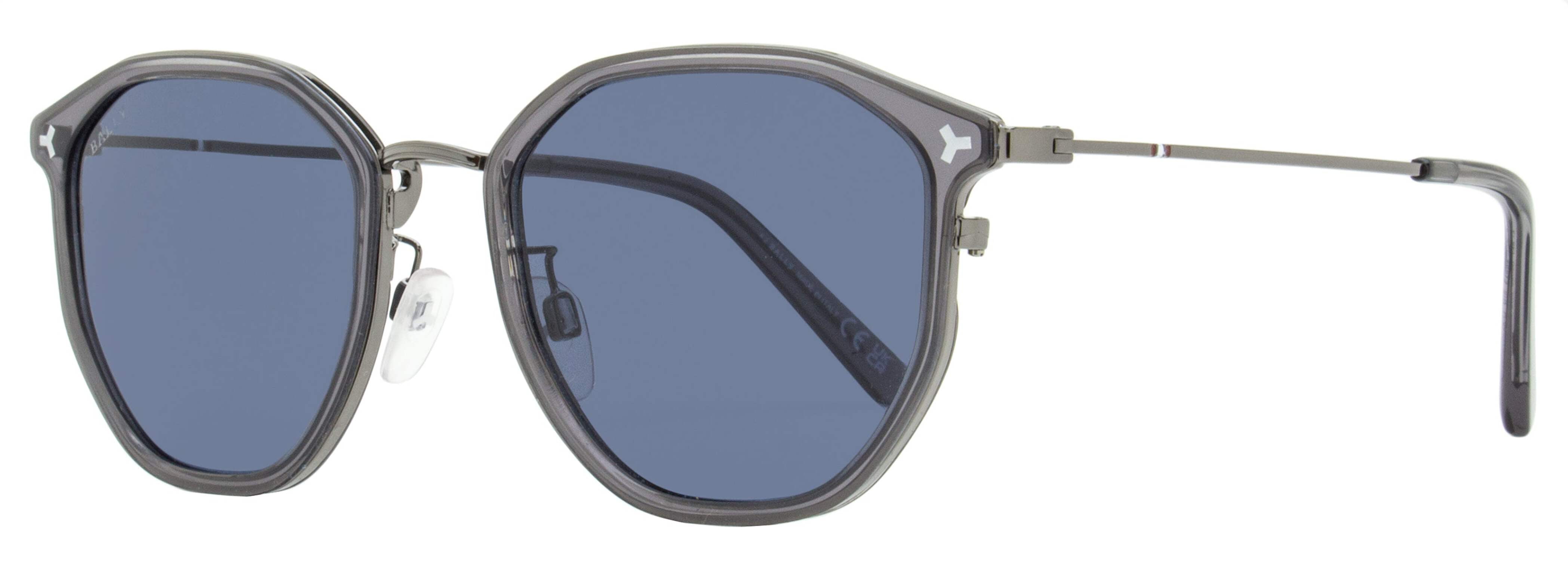 Bally Transparent Gray Sunglasses Bally Sunglasses BY0024-D 08K Gunmetal Grey Gradient | eBay UK main image 3