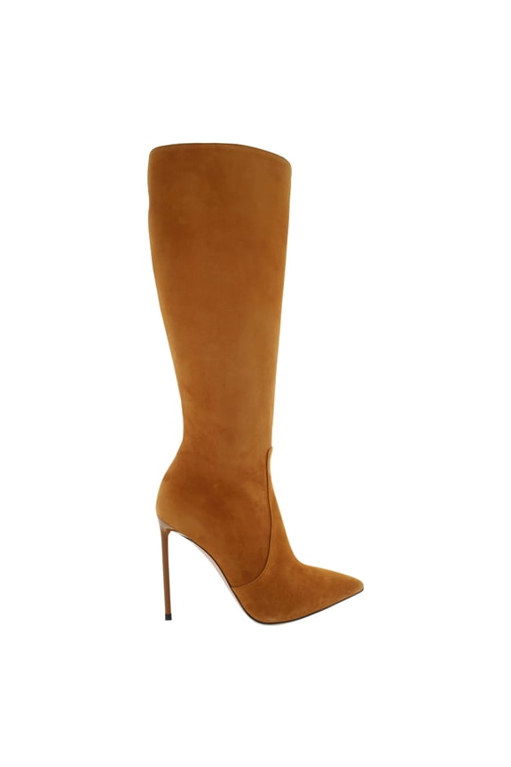 Barbra 105 Knee-High Suede Boots, Brand Size 36 ( US Size 5.5 )