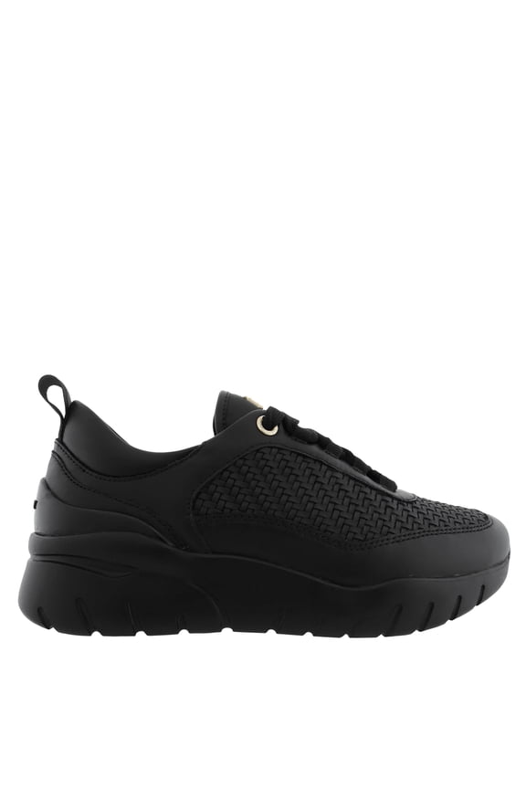Biara Woven Leather Low-Top Sneakers, Brand Size 35 ( US Size 4.5 )