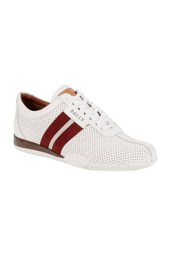 Frenz Men's 6233822 White Perforated Leather Sneakers MSRP $535 NEW (13)