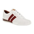 thumbnail image 1 of Bally Frenz Men's 6233822 White Perforated Leather Sneakers MSRP $535 NEW (8.5), 1 of 6