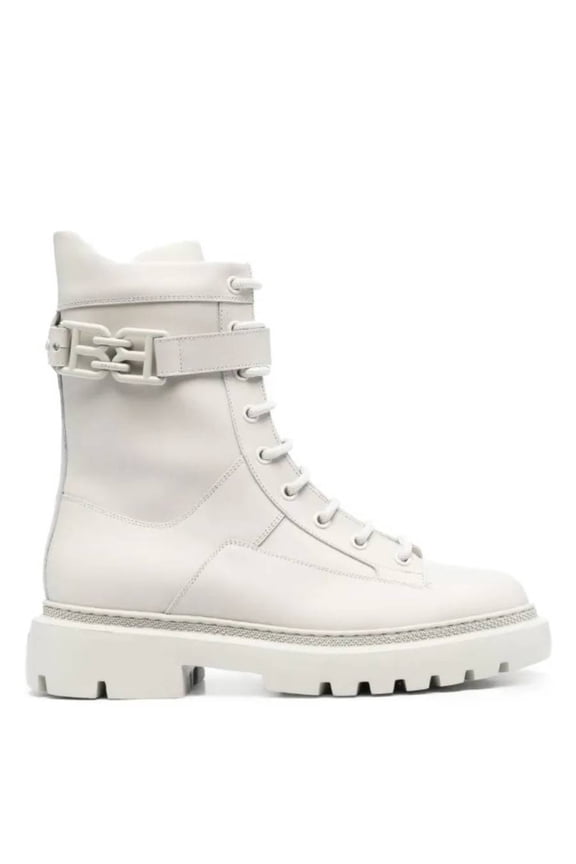 Gioele Leather Ankle Boots, Brand Size 37 ( US Size 6.5 )