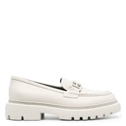 Bally Gioia Platform Moc Toe Loafers, Brand Size 37.5  US Size 7