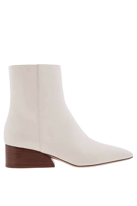 Glenda Leather Boots In Bone, Brand Size 36 ( US Size 5.5 )
