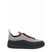 Bally Grey Rossy Suede Sneakers Black Mens