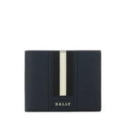 Bally Man Blue Leather Wallet
