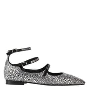 Bally Marilou Crystal-Embellished Flats, Brand Size 38  US Size 7.5
