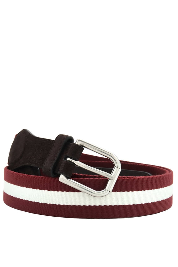 Melvin 35 mm Striped Belt, Size 120 cm