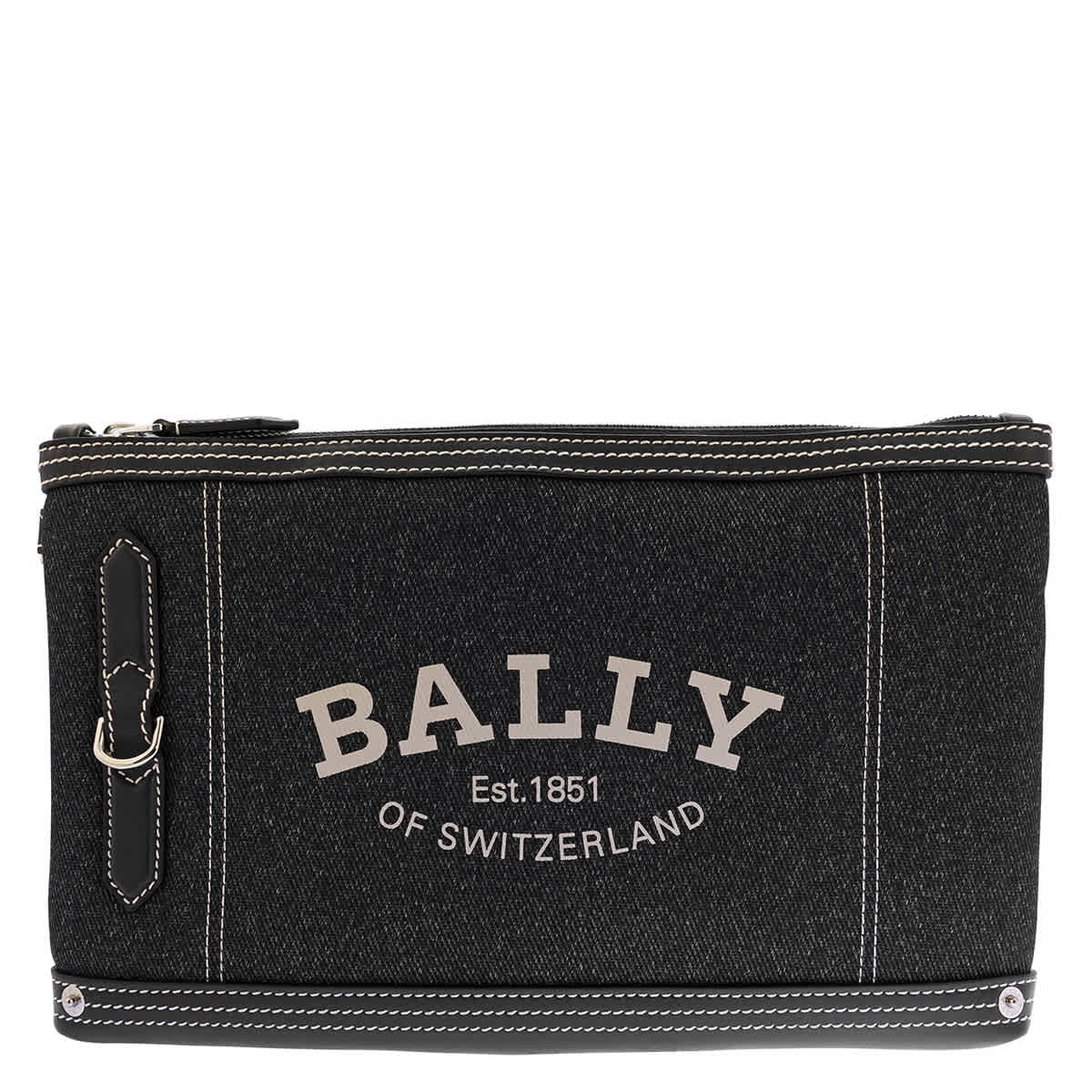 Buy Bally Men's Nylon Denim Clutch Bag Online Kuwait Ubuy