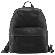 Bally Mens Treck Logo Backpack Black