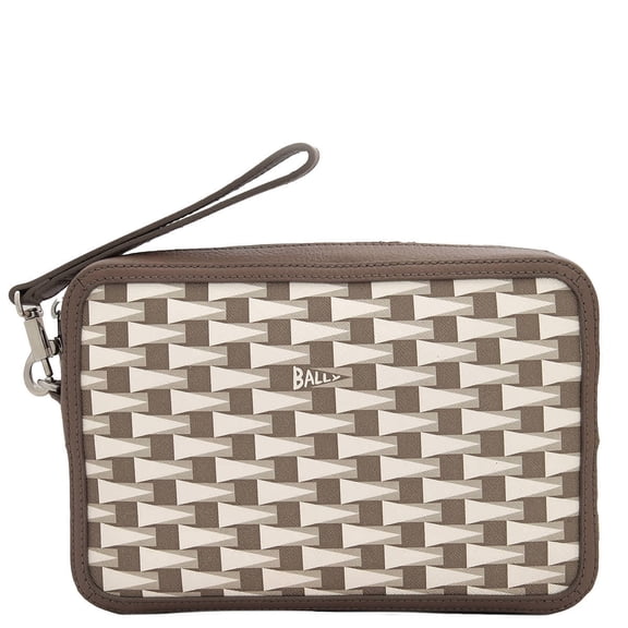 Bally Multi Deserto Oro Pennant Clutch