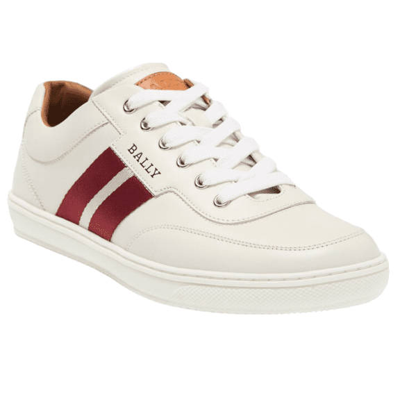 Bally Oriano Men's 6240315 White Leather Sneaker MSRP $565 NEW (13)